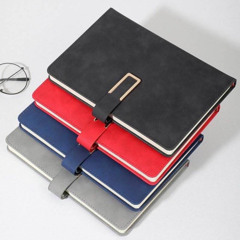 Leather Work Notebook - Винтажный кожаный блокнот формата А5 с