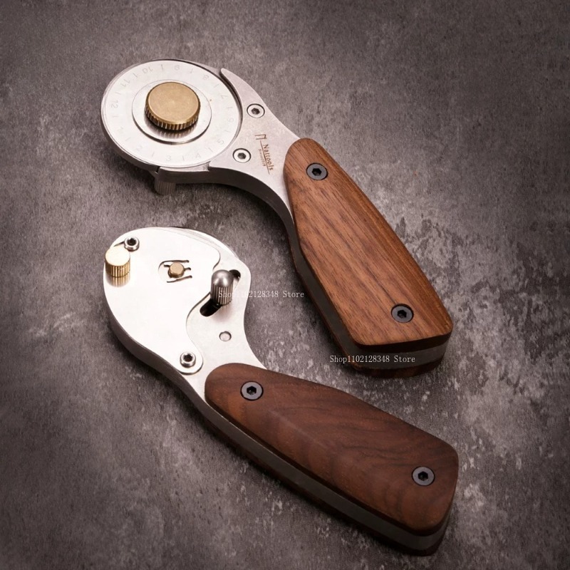 Leatherwork Roller - Нож для резки кожи ручной работы