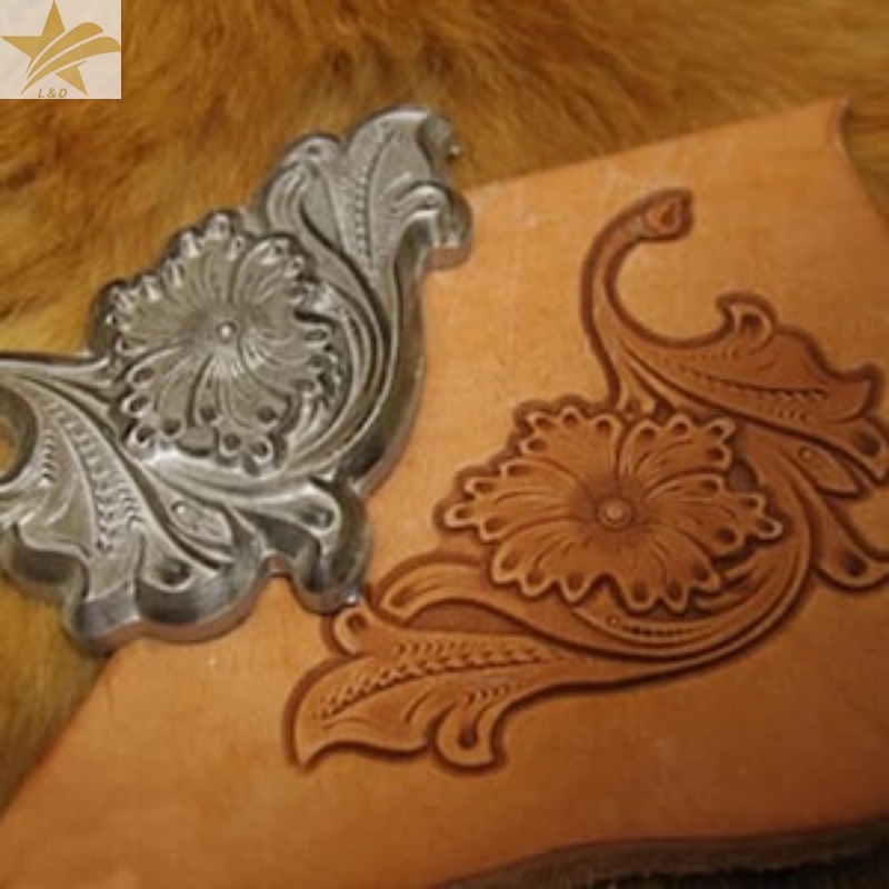 Leatherwork Flowers - Штамп-форма для гравировки по коже, цветочный