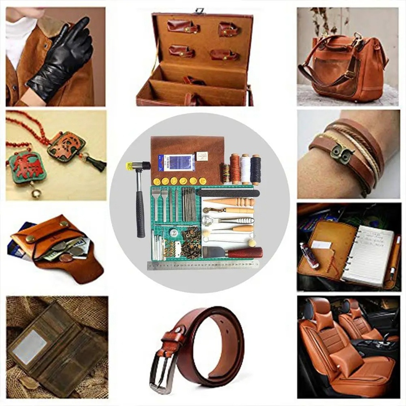 Набор инструментов для кожи, и – обзор и цена Leatherwork Manual