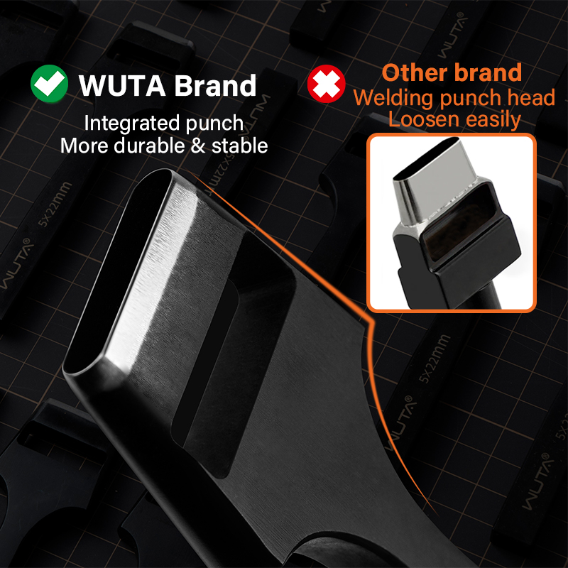 WUTA 2-7 шт. набор часто испол – обзор и цена Leatherwork Hole Punch