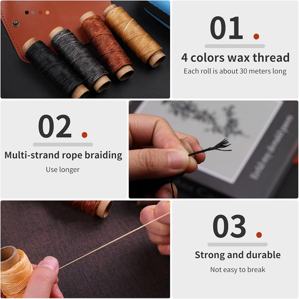 Набор инструментов для шитья к – обзор и цена Leatherwork Thread