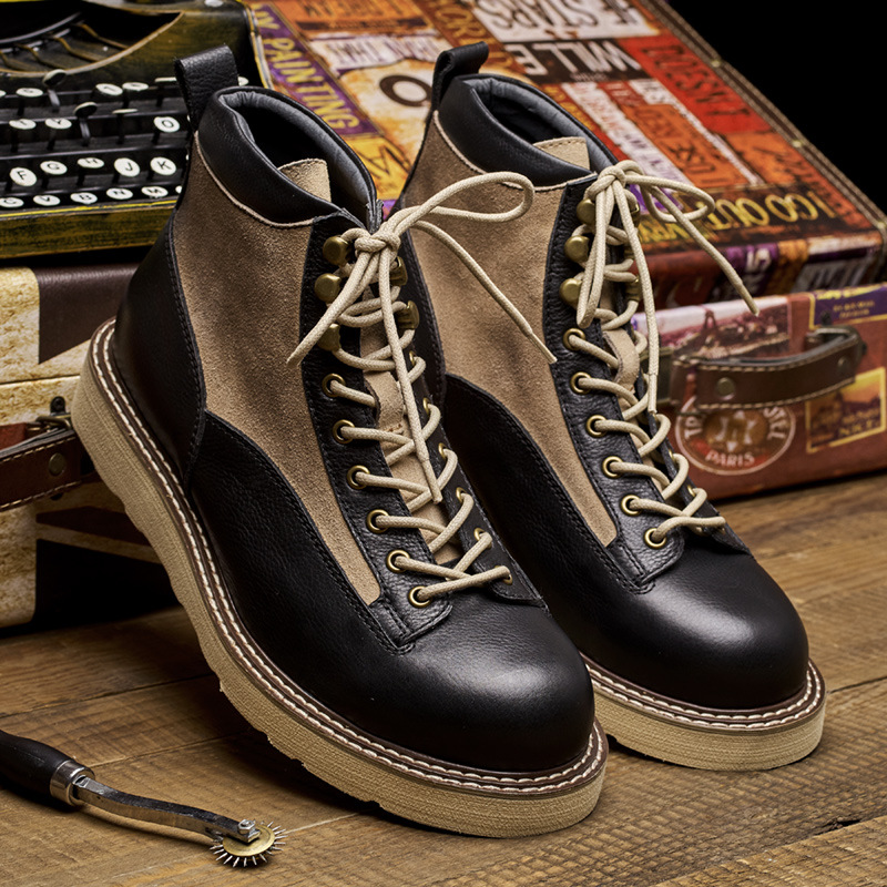 Мужские рабочие ботинки с коро – обзор и цена Vintage Leatherwork