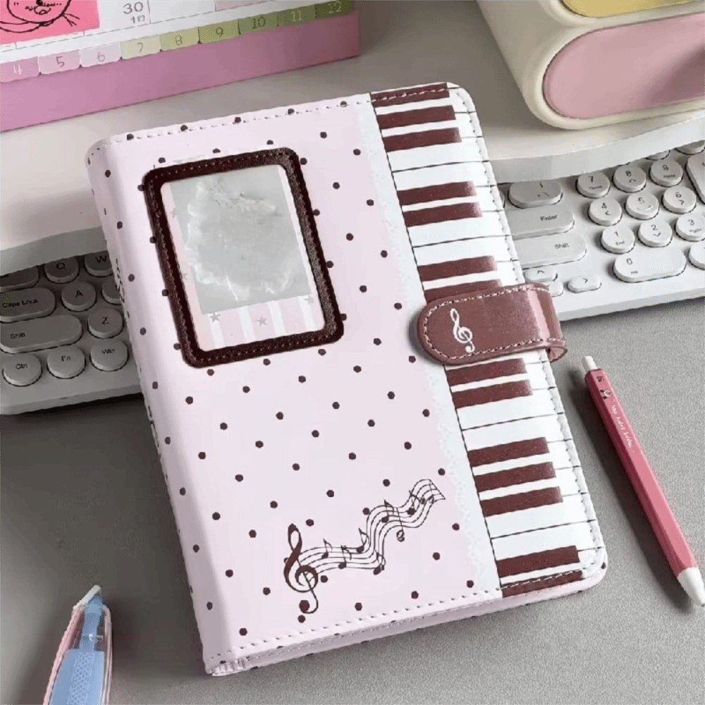 Блокнот Ins Polka Dot Piano Bi – обзор и цена Leather Work Notebook