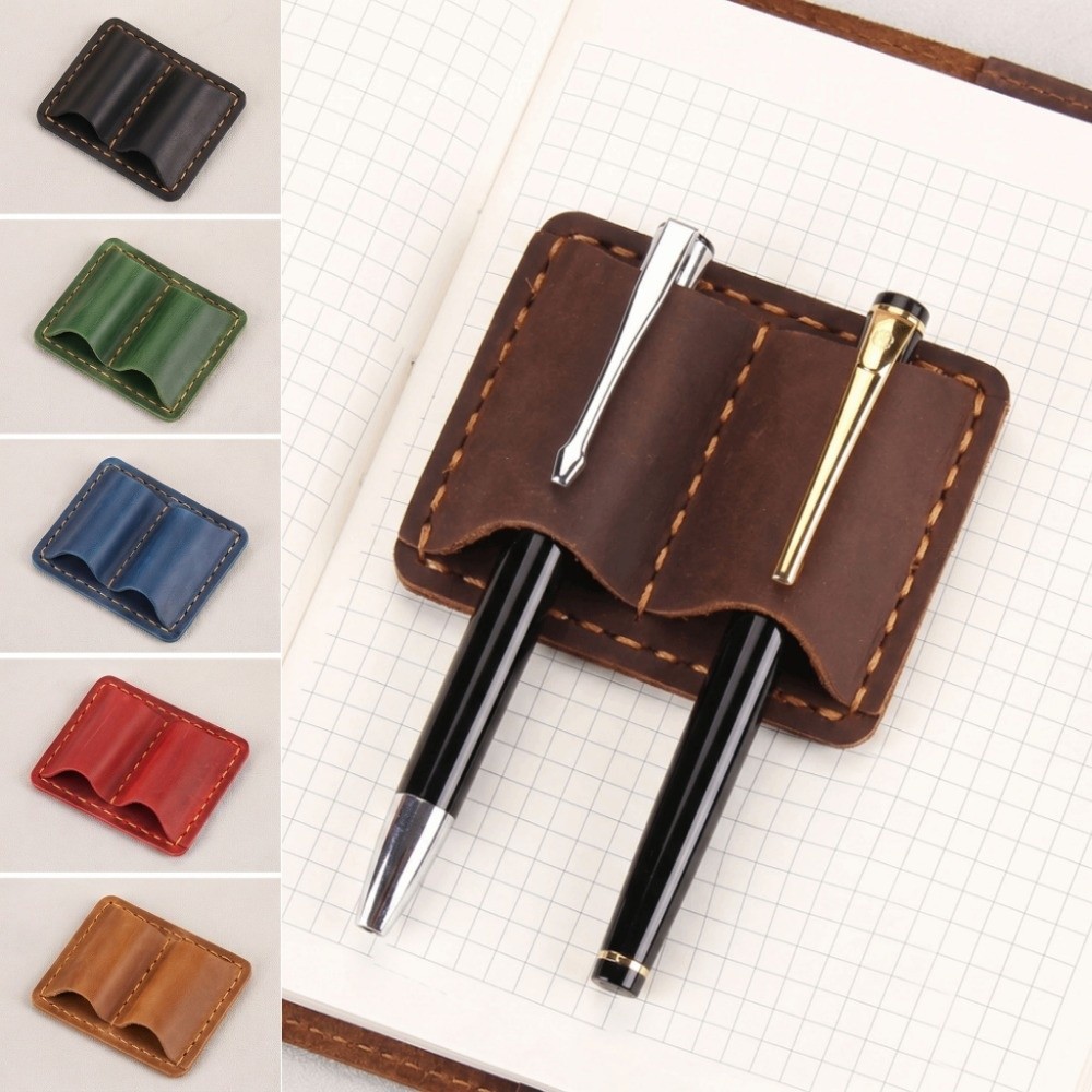 Двойной винтажный кожаный держ – обзор и цена Leather Work Notebook