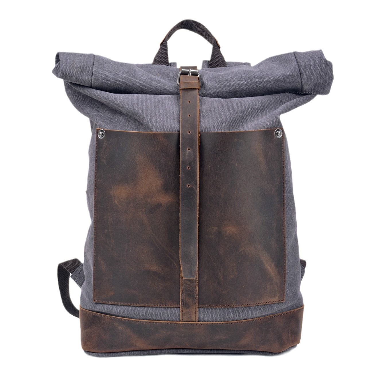 Мужской рюкзак из вощеного хол – обзор и цена Leather Work Rucksack Mens