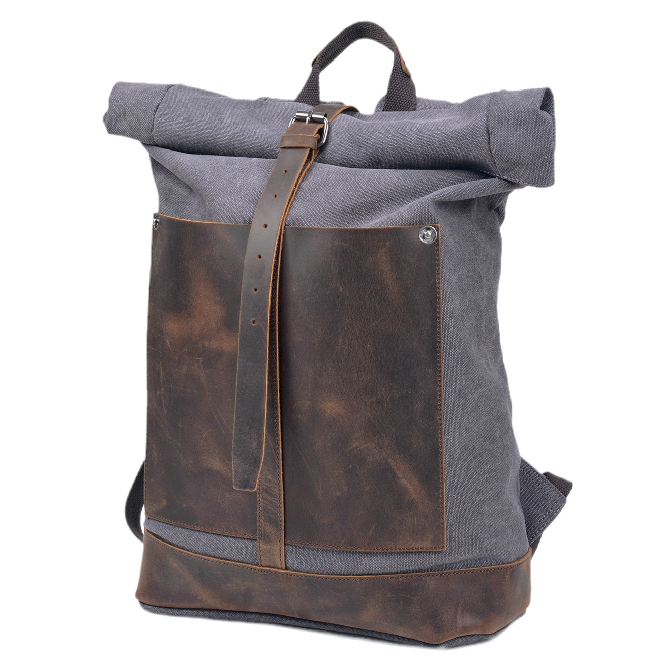 Мужской рюкзак из вощеного хол – обзор и цена Leather Work Rucksack Mens