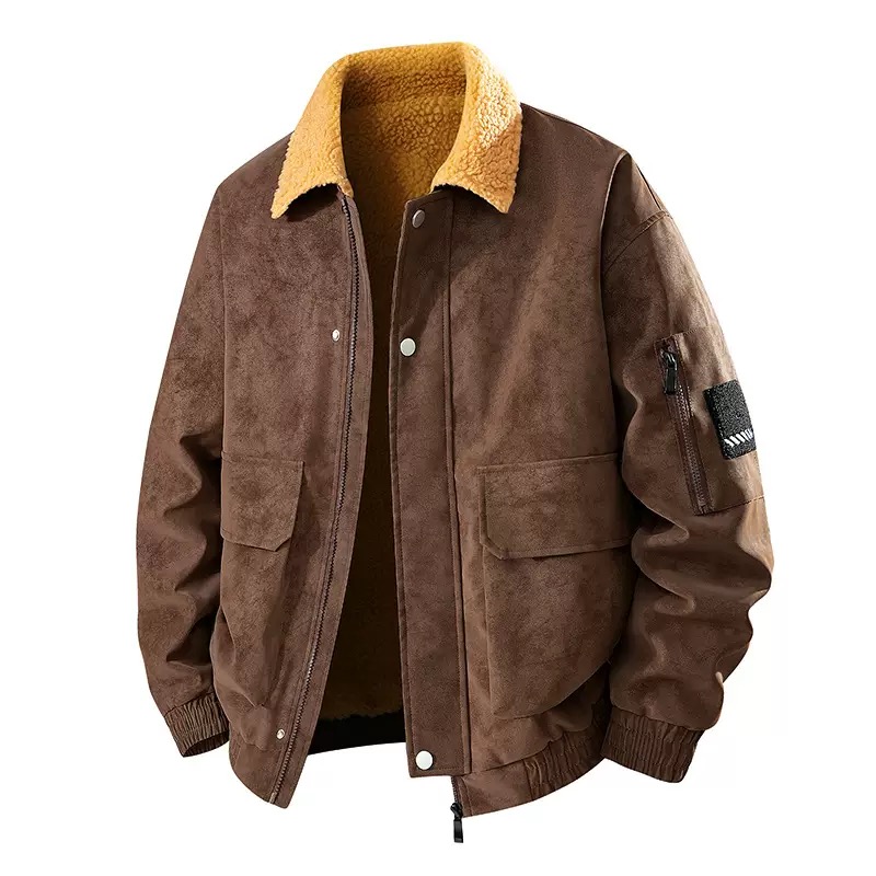 Мужская утепленная куртка из и – обзор и цена Leather Work Jacket Mens