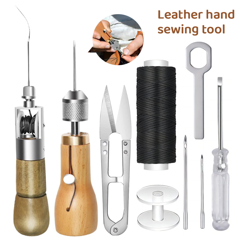 8 шт./компл., кожаные швейные  – обзор и цена Leatherwork Thread