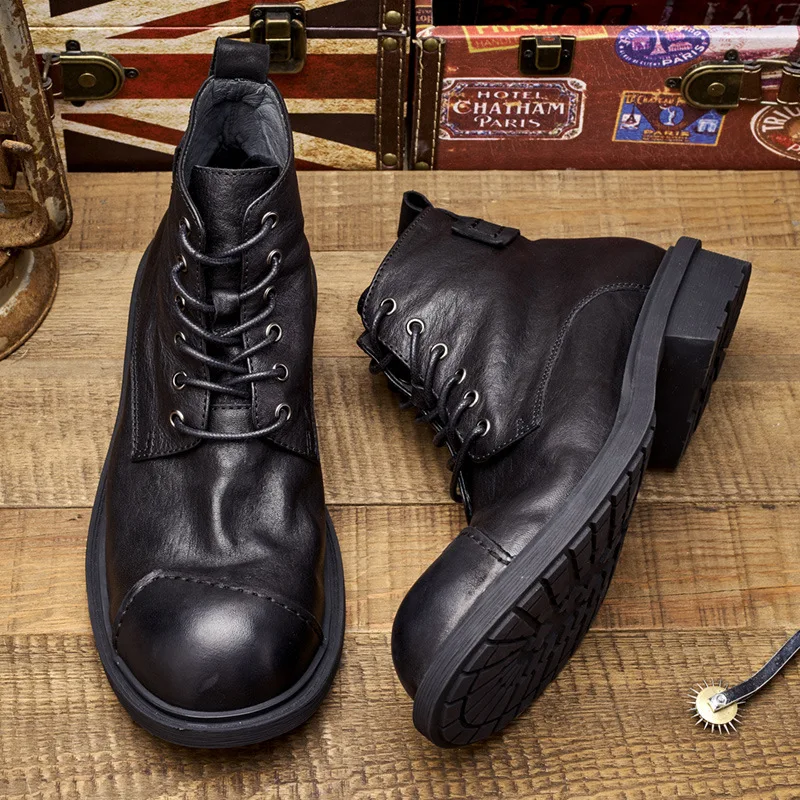 Винтажные деловые мужские боти – обзор и цена Vintage Leatherwork
